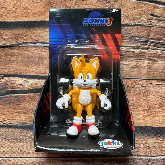 Sonic the Hedgehog 3 Movie Tails 2.5 inch Action Figure Jakks Pacific 2024 Toy - Picture 1 of 6